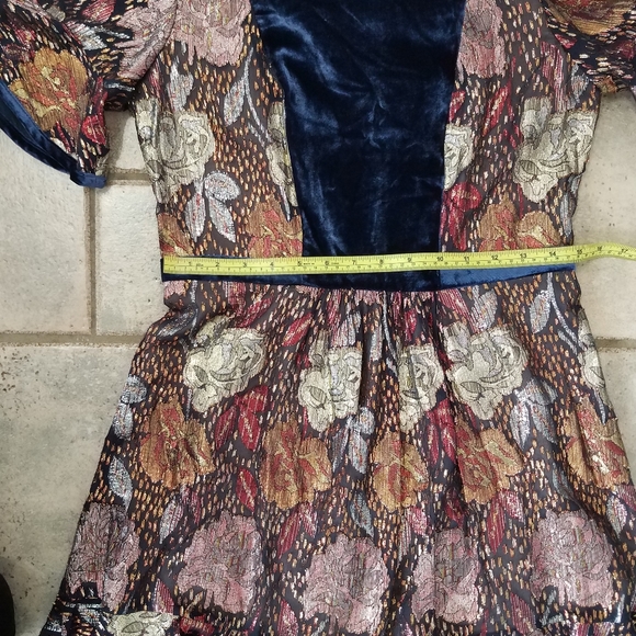 🤑sold🤑REBECCA TAYLOR CLIP DRESS GLISTENING ROSE - Picture 13 of 16